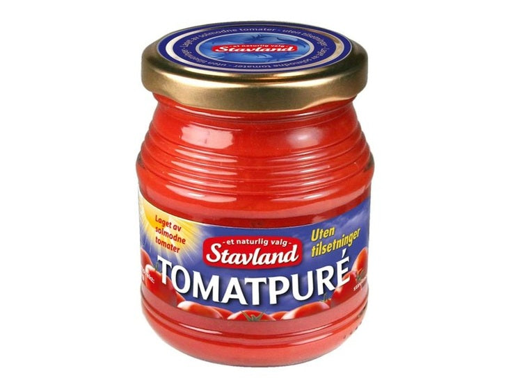 Stavland tomato purè (Tomatpurè) 180 grams Norwegian Foodstore