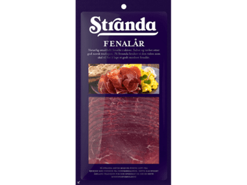 Stranda cured sheep meat 100 gram (Fenalår) Norwegian Foodstore