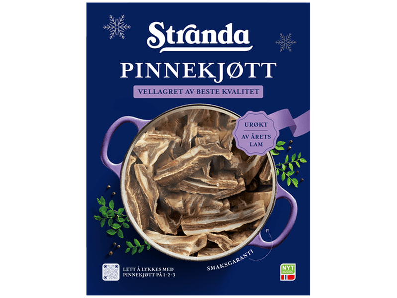 Stranda Pinnekjøtt salted / non-smoked cured lamb ca 1,6 kg (+/- 150 gram) Norwegian Foodstore