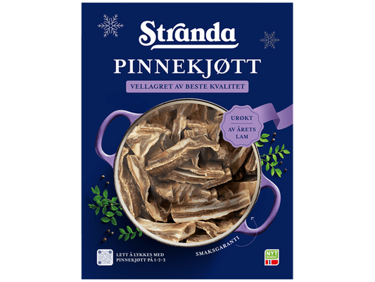 Stranda Pinnekjøtt salted / non-smoked cured lamb ca 1,6 kg (+/- 150 gram) Norwegian Foodstore