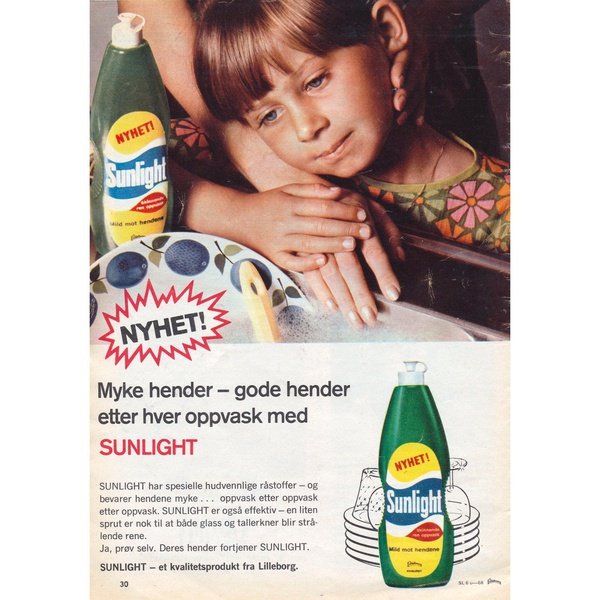 Sunlight Dishwashing liquid 500 ml Norwegian Foodstore