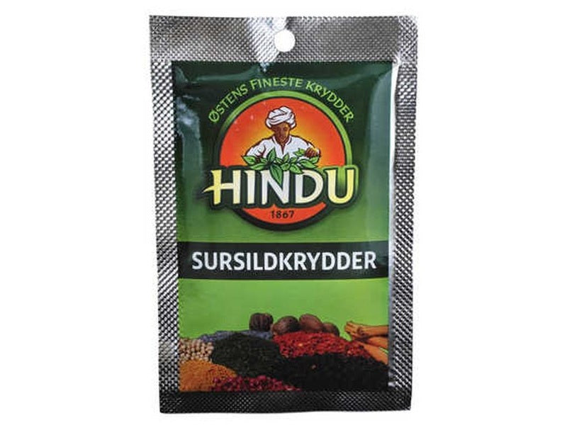 Hindu Sursild spicemix (Sursildkrydder) 12 grams Norwegian Foodstore