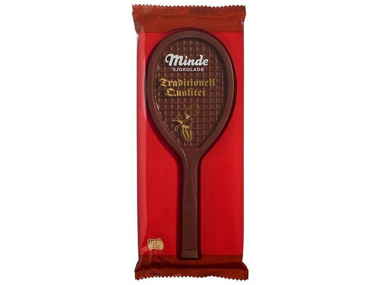 Tennis milk chocolate 120g (Tennis raket lys sjokolade) Norwegian Foodstore