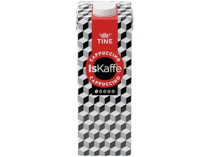Tine Ice Coffee Cappuccino (Iskaffe cappuccino) 1 liter Norwegian Foodstore