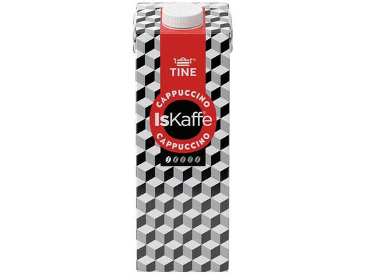 Tine Ice Coffee Cappuccino (Iskaffe cappuccino) 1 liter Norwegian Foodstore