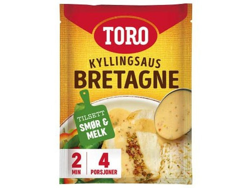 Toro Bretagne Chicken sauce (Kyllingsaus) 28 grams Norwegian Foodstore