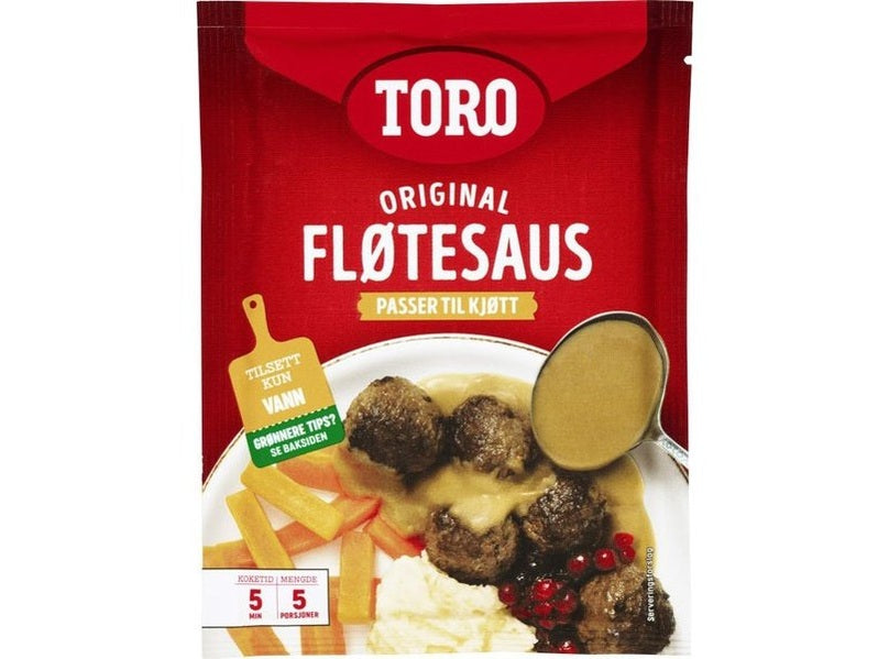 Toro Cream sauce 43 gram (Fløtesaus) Norwegian Foodstore