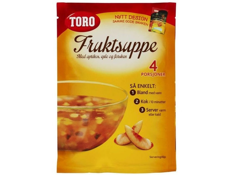 Toro Fruitsoup 149 grams (Fruktsuppe) Norwegian Foodstore