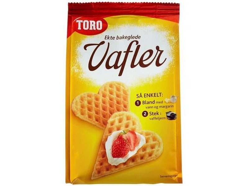 Toro Vafler 246 gram (wafflemix) Norwegian Foodstore