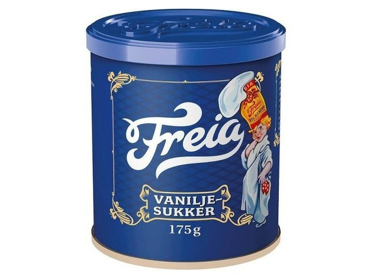 Freia Vanillasugar 175 grams (Vaniljesukker) Norwegian Foodstore