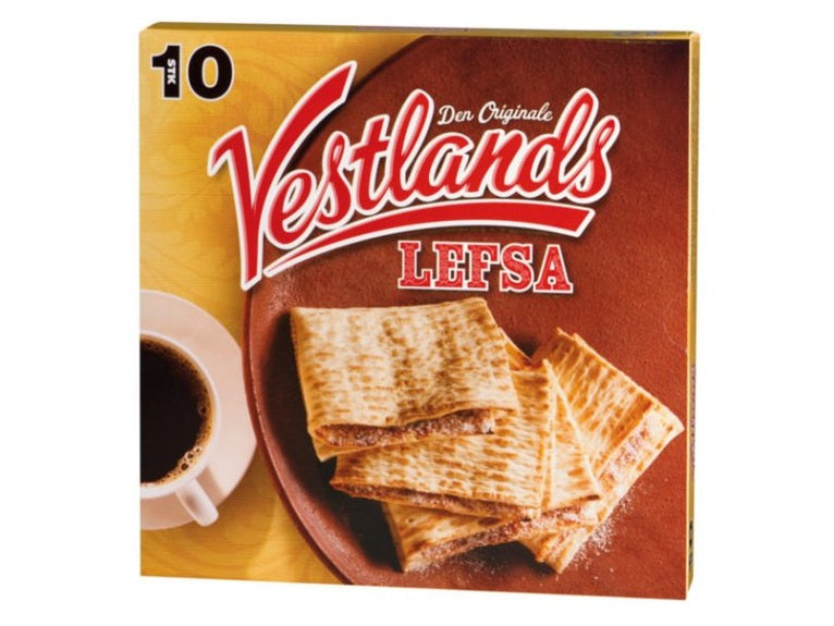 Vestlandslefse pastry 360 gram (10 pack) Norwegian Foodstore