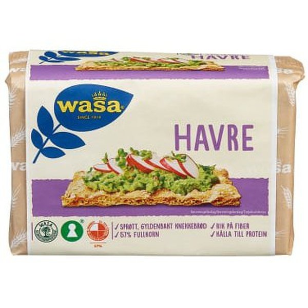 Wasa Havre Crispbread 300 grams (Knekkebrød)