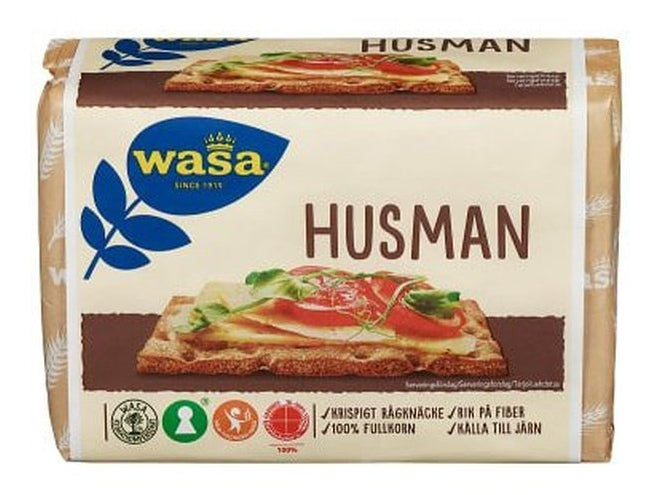 Wasa Husman Crispbread 260 grams (Knekkebrød) Norwegian Foodstore