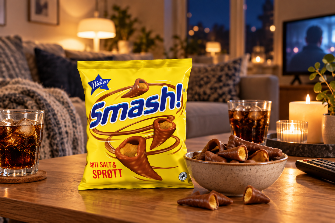 Smash!: A Salty-Sweet Norwegian Snack Favorite