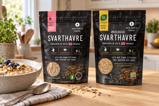 Den Sorte Havre: Norwegian Black Oats, Farm Heritage and Two Delicious Breakfast Recipes