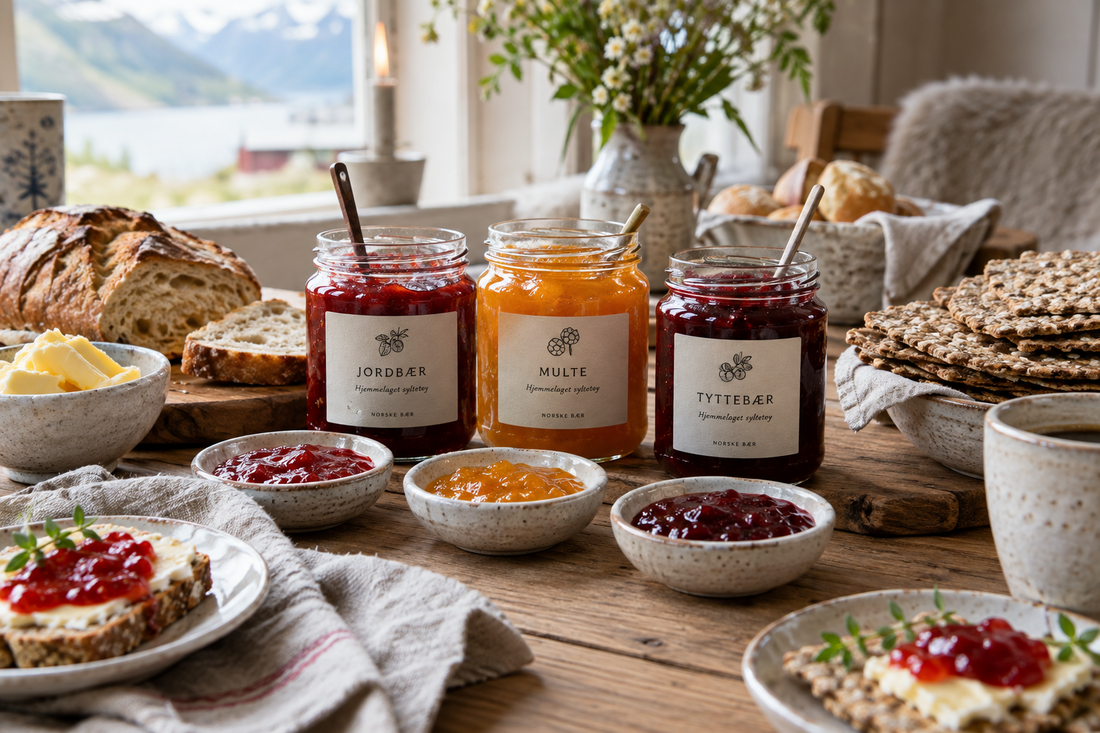 Norwegian Jams and Berries: From Forest to Breakfast Table
