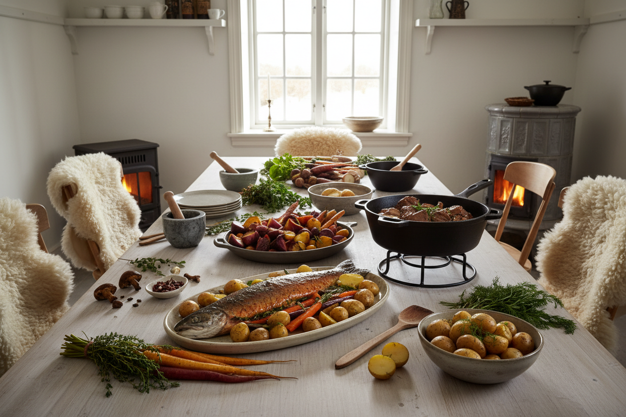 Dinner/Cooking Norwegian Foodstore