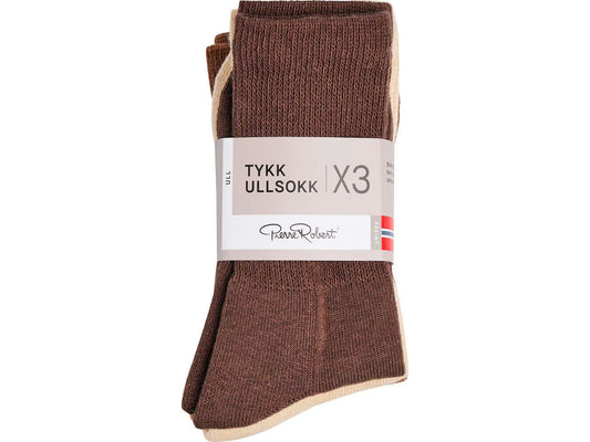 Wool Sock Adult  40 % wool 3 pack
