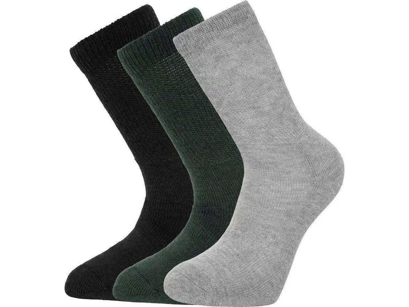 Wool Sock Adult  40 % wool 3 pack