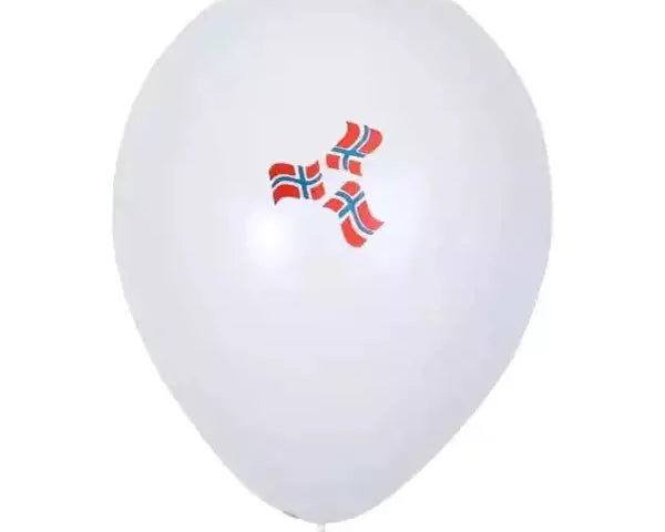 17 mai balloons flags (Ballonger) 8 pack