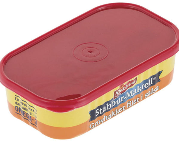 Lid for 110g mackerell in tomatosauce 2 pieces (lokk til liten makrell i tomat boks)