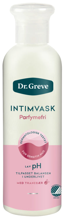 Parfymefri Intimvask 200ml Dr. Greve