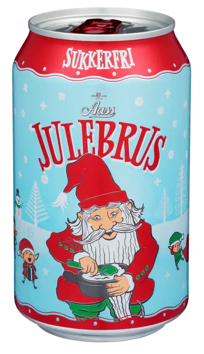 Aass sugar-free Christmas soda 330 ml can