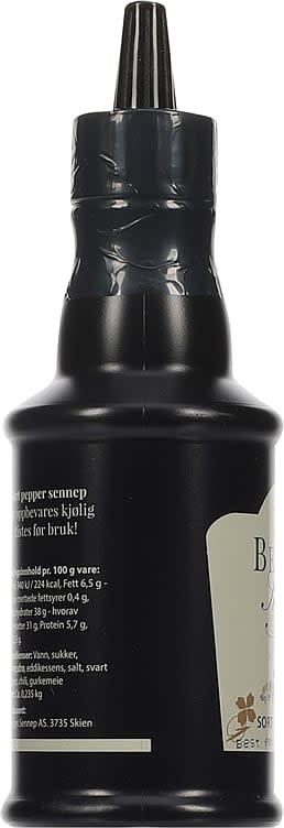 Bergbys Black pepper 235 grams (Svartpepper)