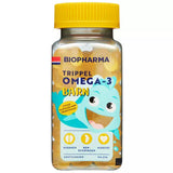 Biopharma Chewable Omega 3 for Children fruit flavour (tyggetabeletter fruktsmak) 144 pieces Norwegian Foodstore