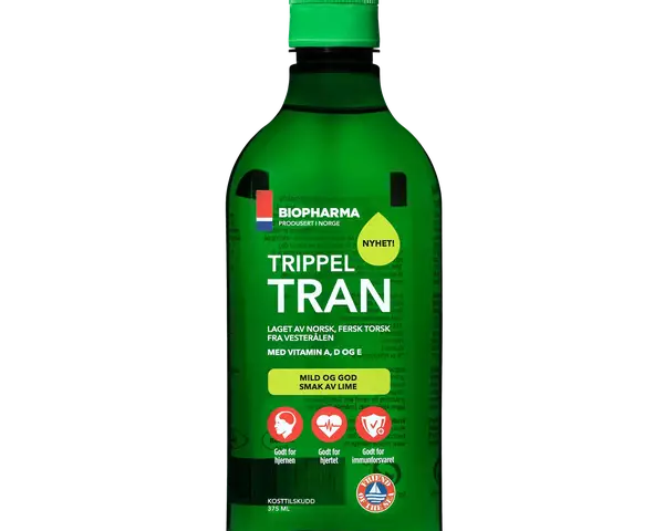 Biopharma Triple tran - Lime Flavour 375ml (Tran lime smak) Norwegian Foodstore