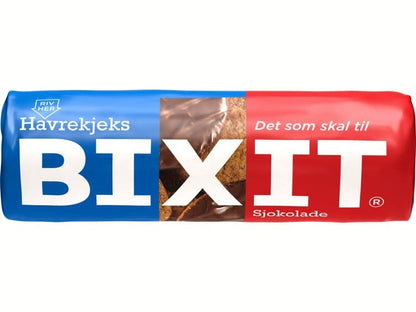Bixit Chocolate covered Oat Cookies (Bixit Sjokolade) 200 gram
