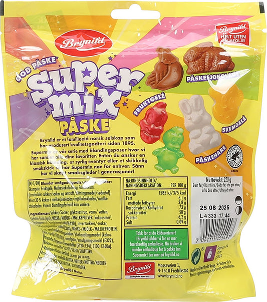 Brynhild Eastermix (Påskemix) 220 grams Norwegian Foodstore