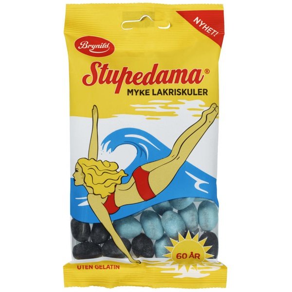 Brynild Stupedama Licoriceballs 100 grams (Lakriskuler)