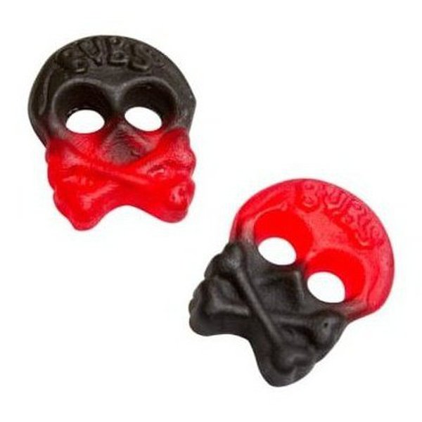 Pick & Mix | BUBS Mini Skulls Raspberry/Licorice 4kg