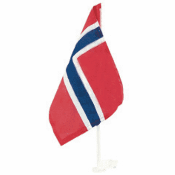 17 mai car flags 2 pack Norwegian Foodstore