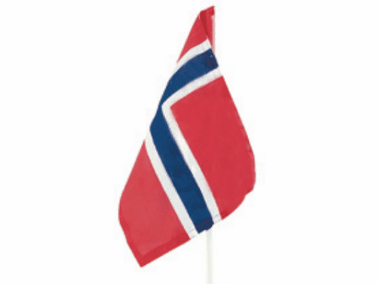 17 mai car flags 2 pack Norwegian Foodstore