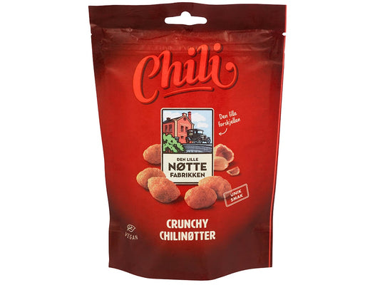 Den Lille Nøttefabrikken Hot Chili Nuts 160 gram