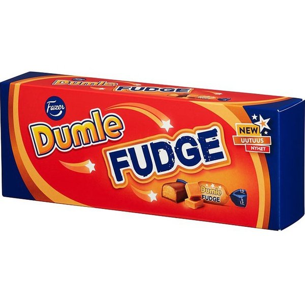 Dumle fudge caramels w/chocolate 250 grams