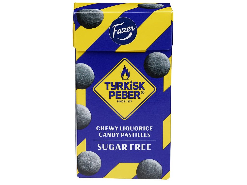 Tyrkisk Peber Lozenge Sugar free 40g Fazer