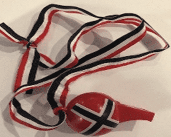 Whistle Norwegian flag Norwegian Foodstore