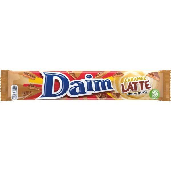 Daim Double Caramel Latte chocolate bar 56 gram (Ltd edition) Norwegian Foodstore