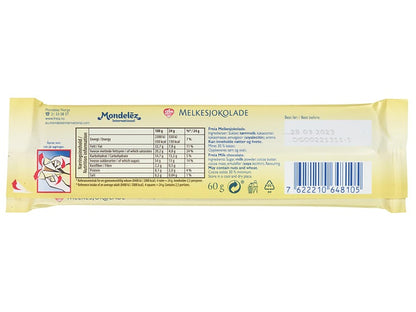 Freia Milk chocolate 60 grams (Melkesjokolade)