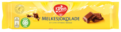Freia Milk chocolate 60 grams (Melkesjokolade) Norwegian Foodstore