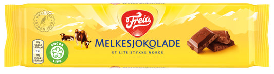 Freia Milk chocolate 60 grams (Melkesjokolade) Norwegian Foodstore
