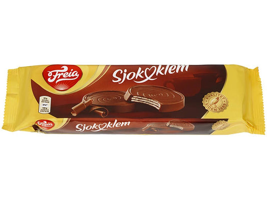 Freia Sjokoklem wafer biscuit 180 gram (kjeks) Norwegian Foodstore