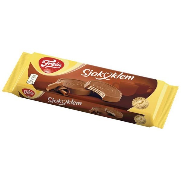 Freia Sjokoklem wafer biscuit 180 gram (kjeks) Norwegian Foodstore
