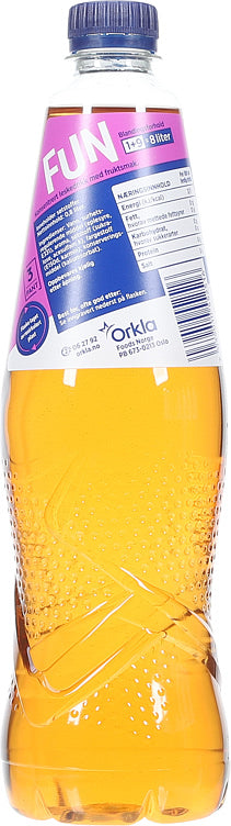 Fun Light Fruit concentrate 0.8L (Fruktfest saft) – Norwegian sugar-free fruit drink concentrate from Norway with fast worldwide shipping
