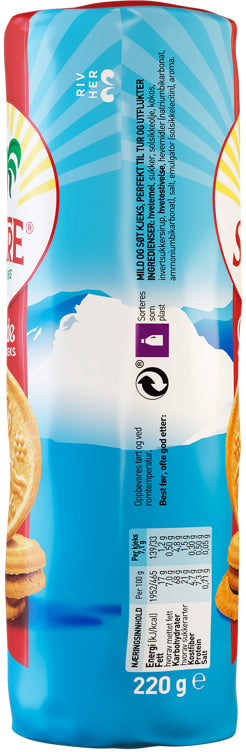 Gjende Original Cookies (Kjeks) 220 grams Norwegian Foodstore