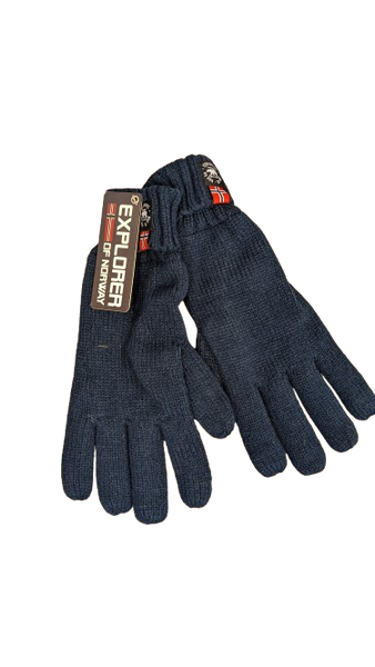 Norwegian small flag gloves 1 pair adult