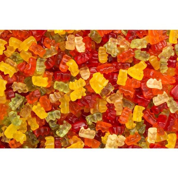 Pick & Mix | Gold teddy bears 2kgs (Gullbamser)